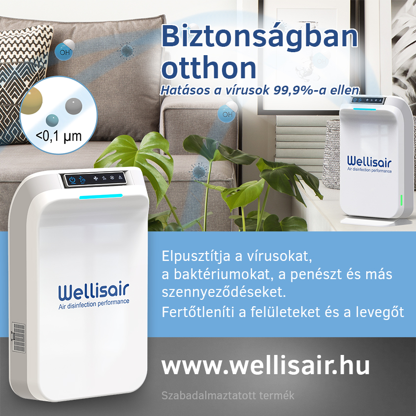 Wellisair légfertőtlenítő berendezések